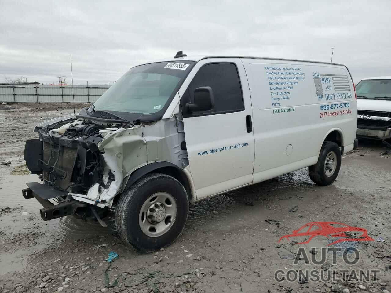 CHEVROLET EXPRESS 2019 - 1GCZGGFGXK1298652