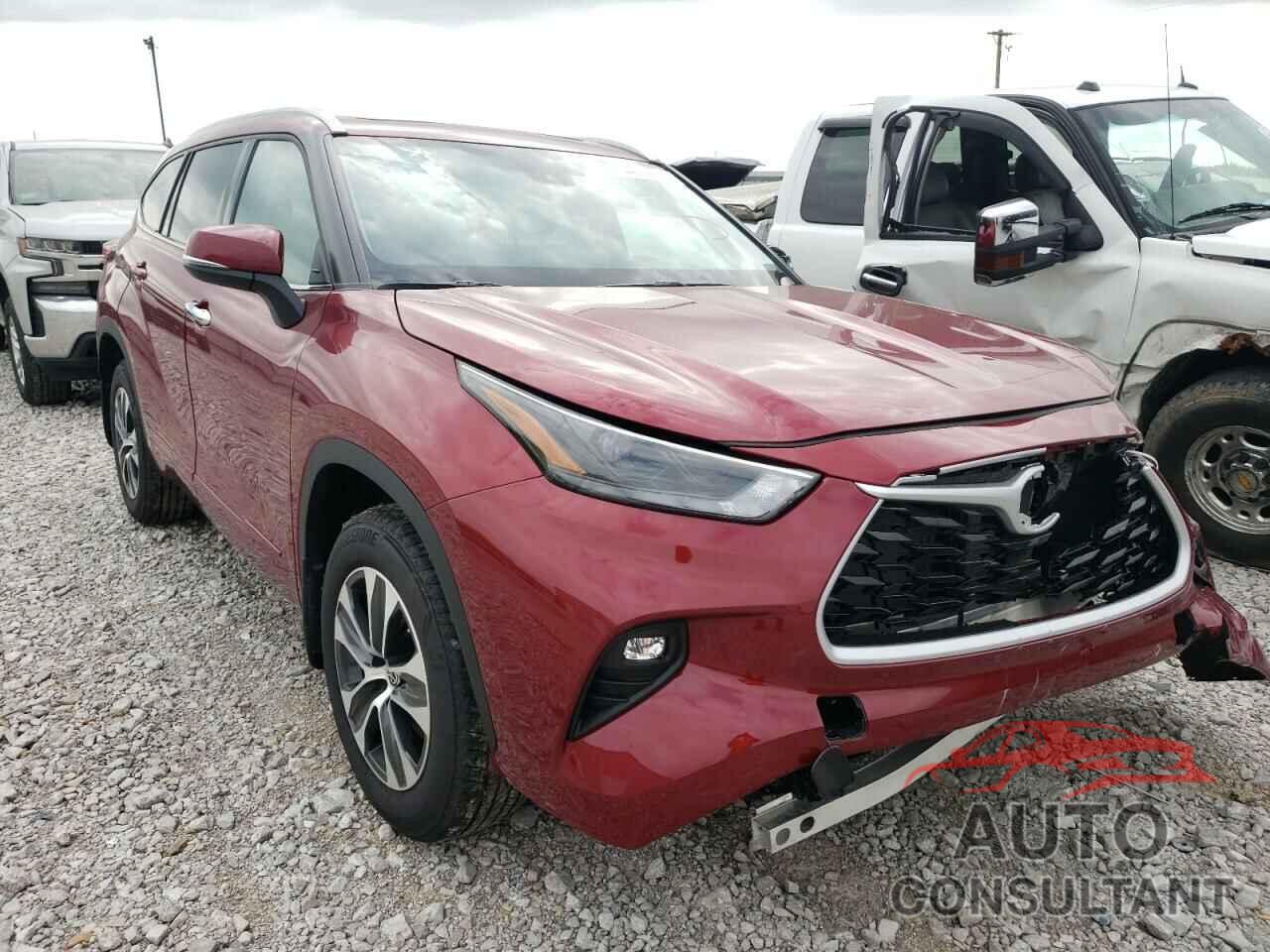 TOYOTA HIGHLANDER 2022 - 5TDHZRBH6NS183764