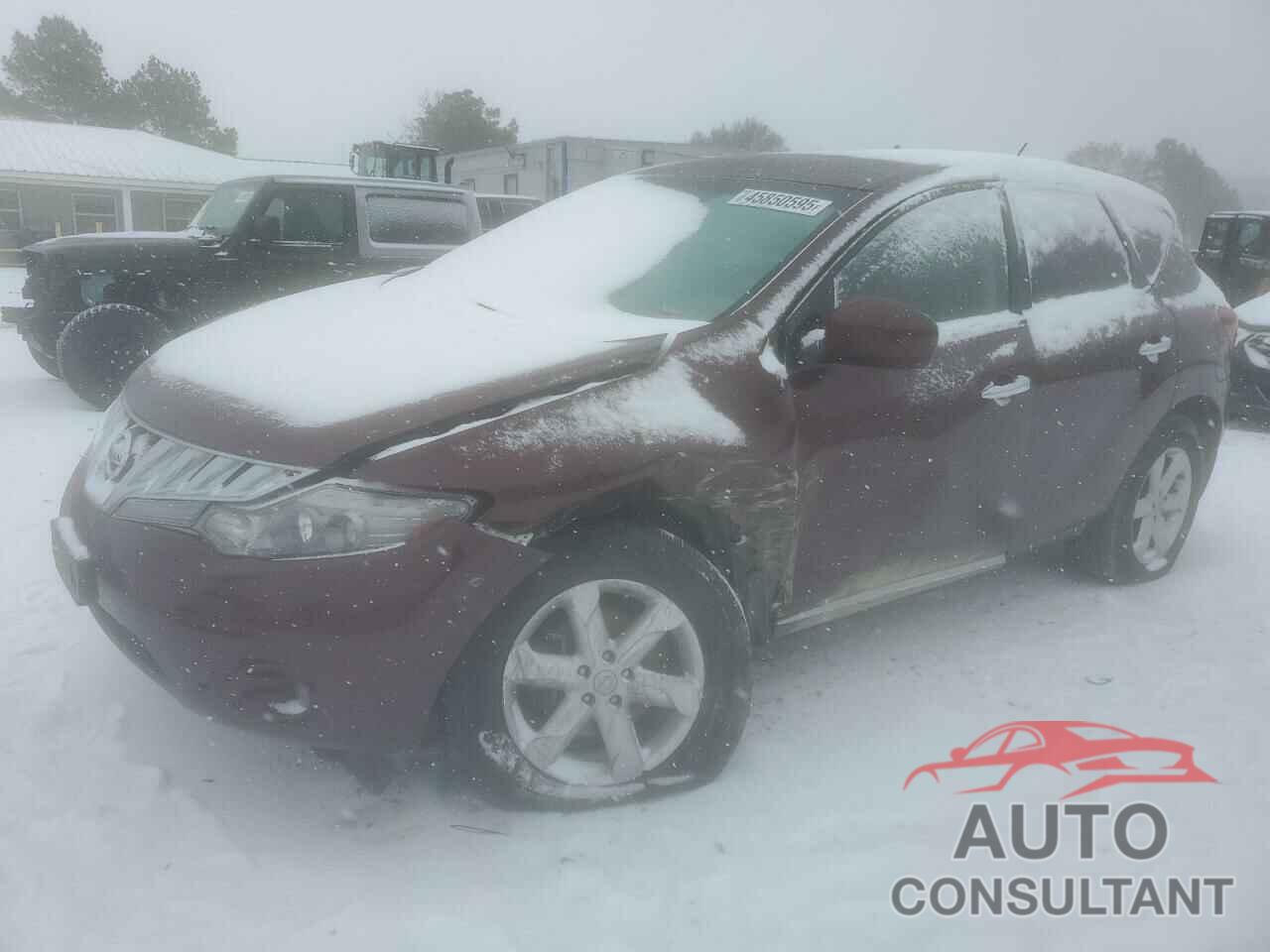 NISSAN MURANO 2009 - JN8AZ18W69W146801