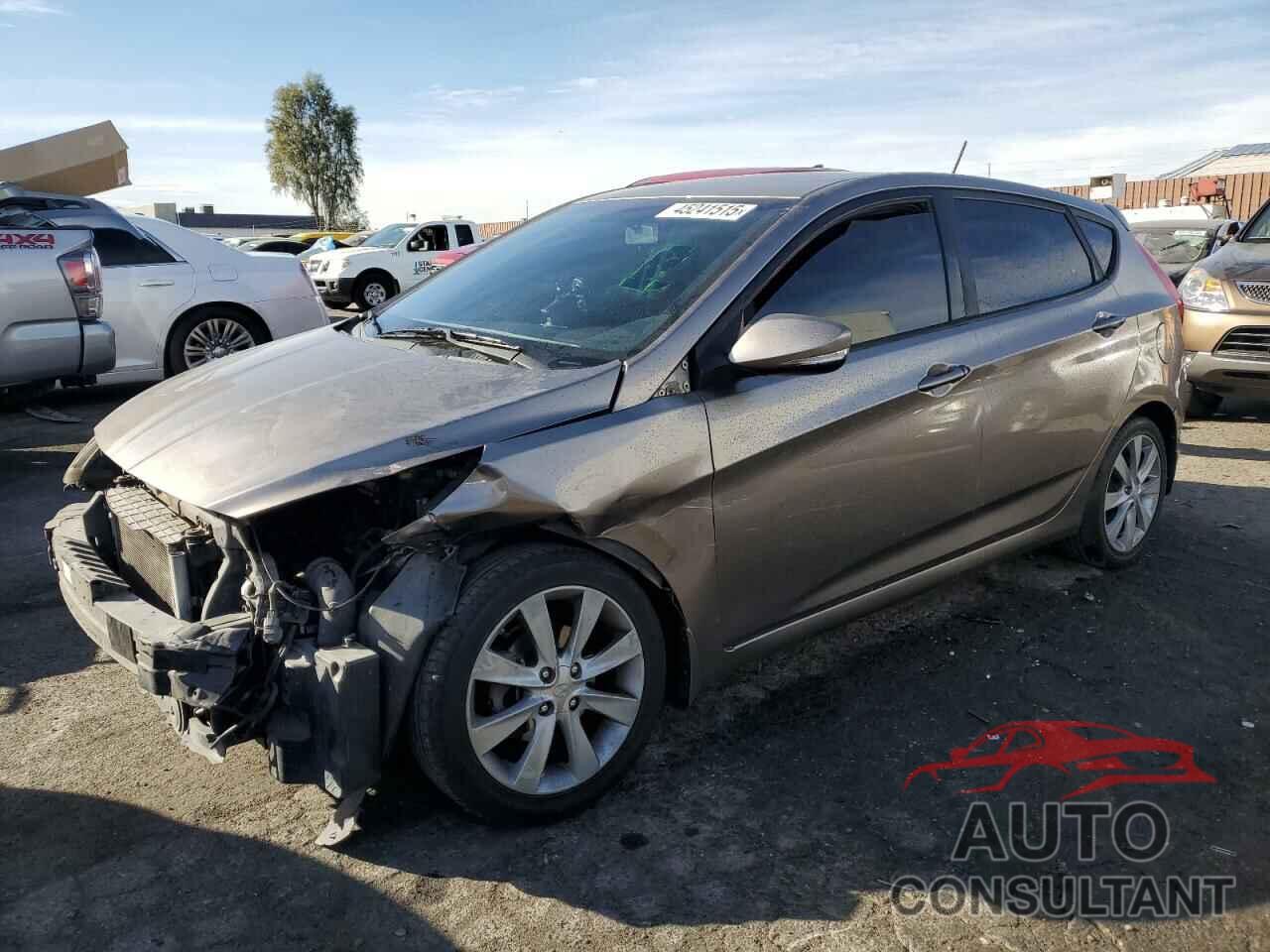 HYUNDAI ACCENT 2013 - KMHCU5AE8DU065777