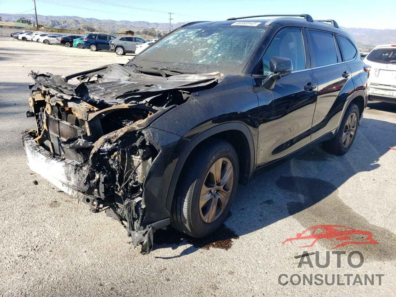 TOYOTA HIGHLANDER 2023 - 5TDAARAH5PS523225