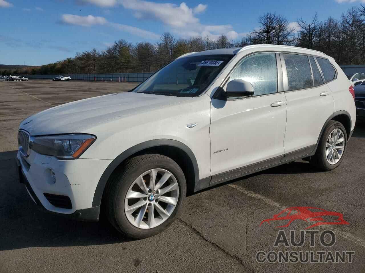BMW X3 2017 - 5UXWX9C37H0T20958