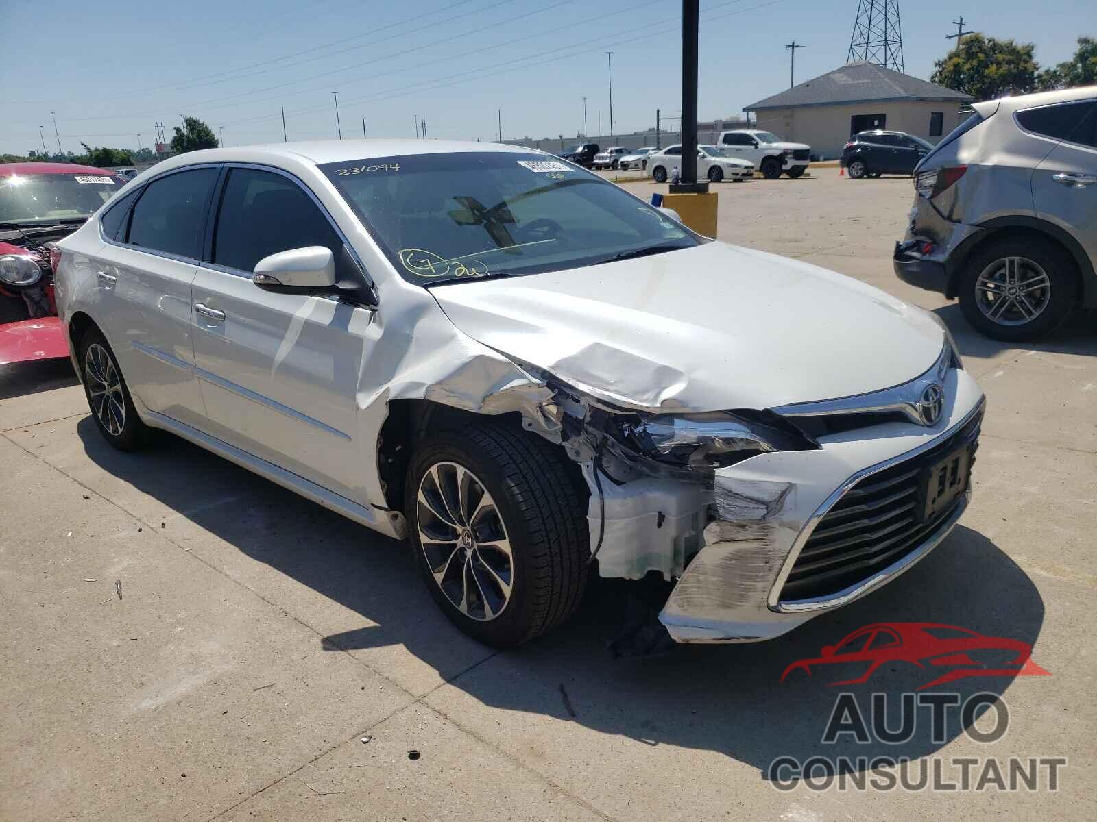 TOYOTA AVALON 2016 - 4T1BK1EB2GU231094