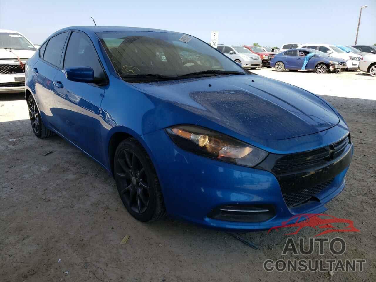 DODGE DART 2016 - 1C3CDFAA8GD533880