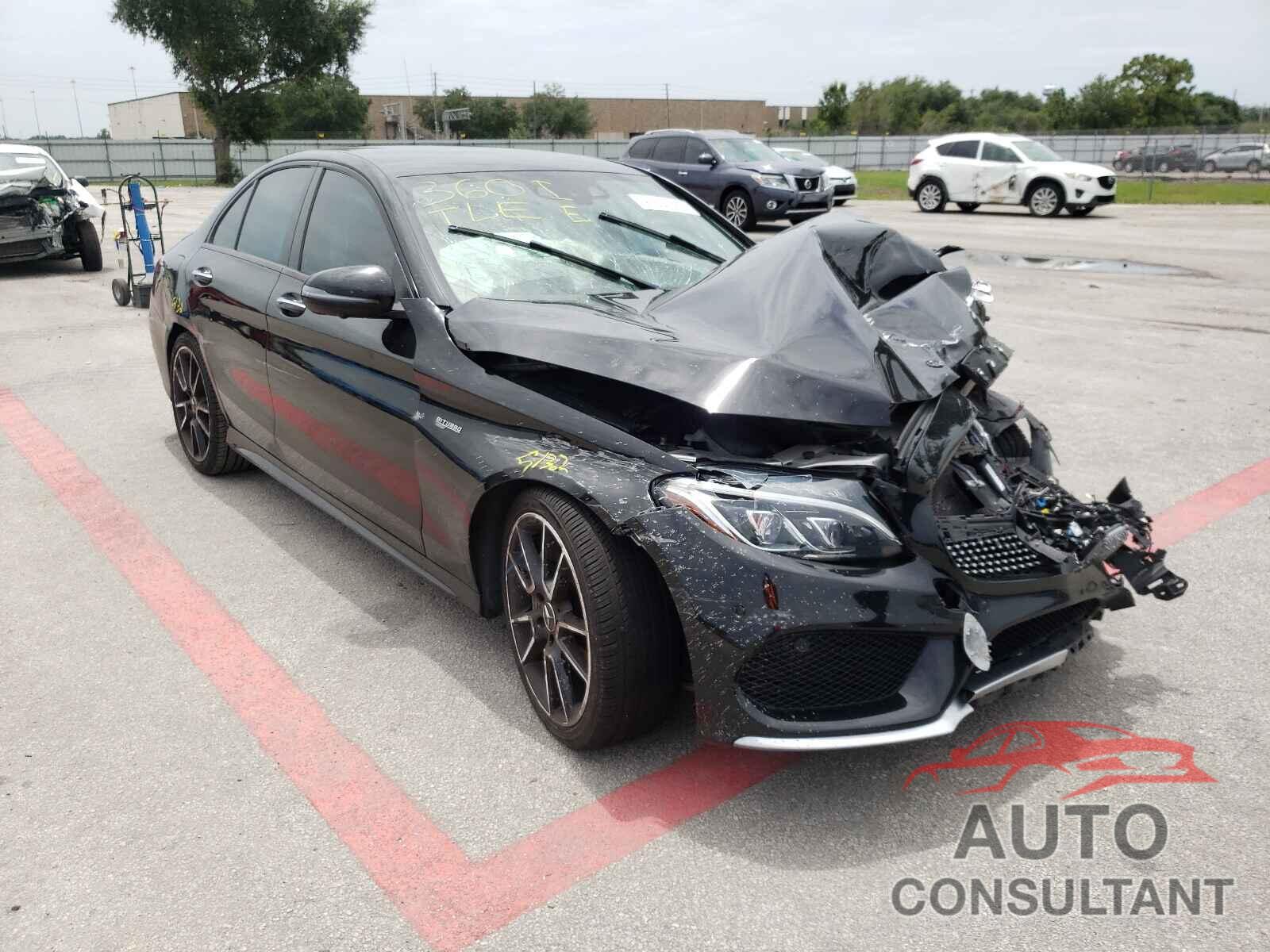 MERCEDES-BENZ C-CLASS 2017 - 55SWF6EB4HU210716
