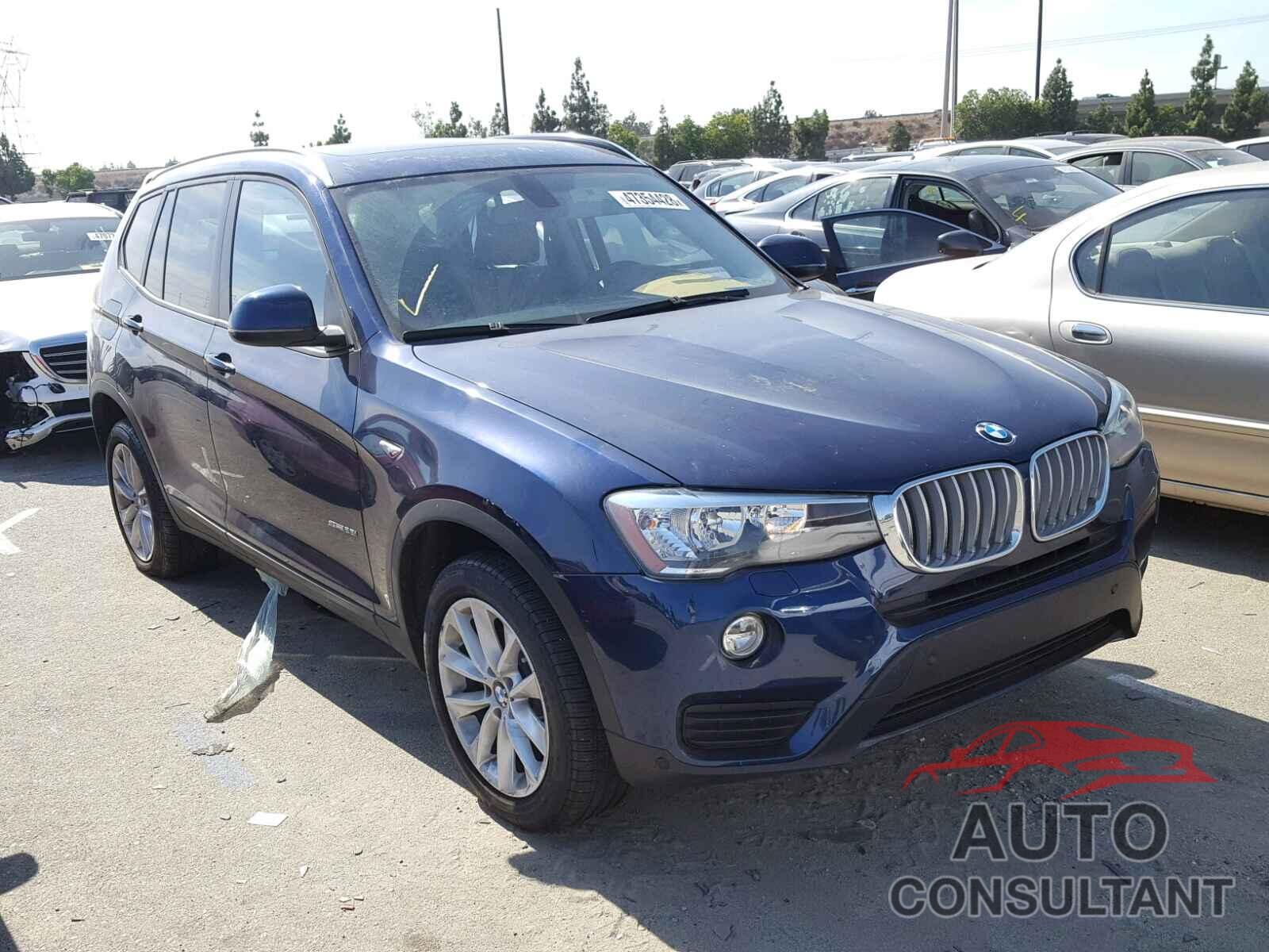 BMW X3 2017 - 5UXWZ7C37H0V87290