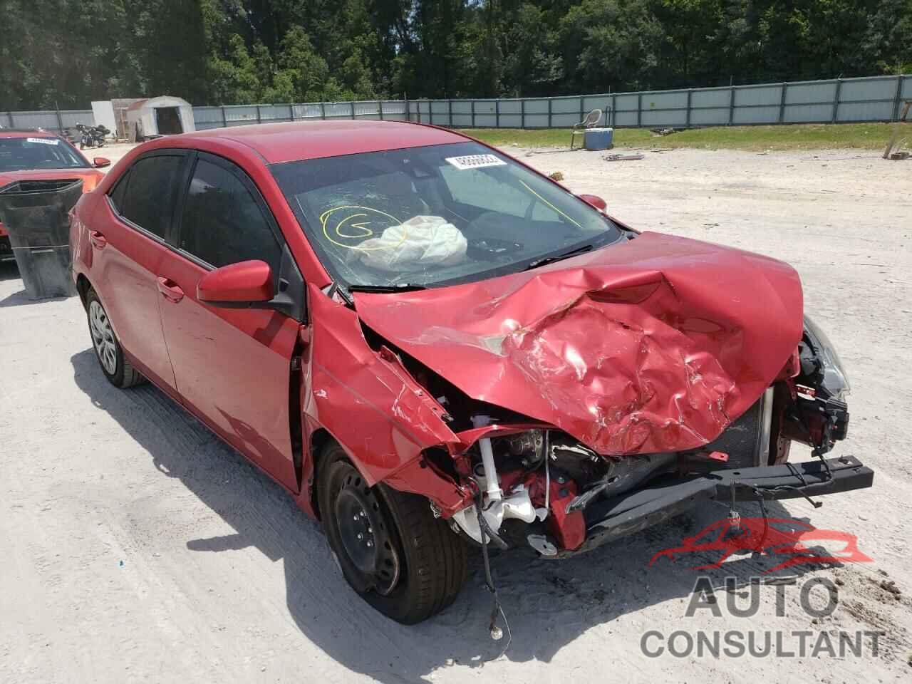 TOYOTA COROLLA 2018 - 2T1BURHEXJC989045