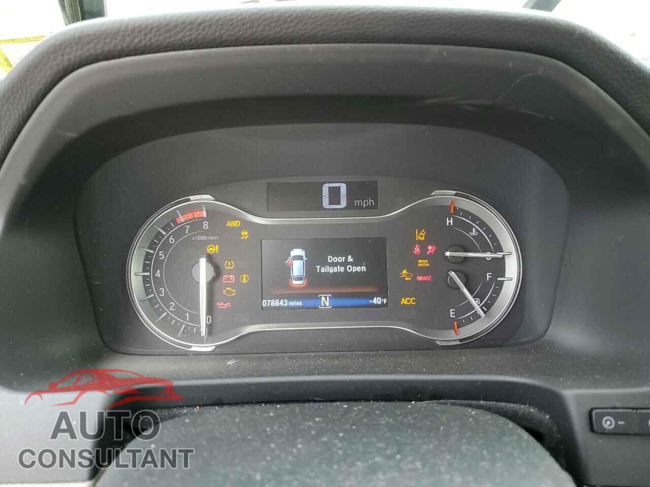 HONDA PILOT 2017 - 5FNYF6H95HB018949