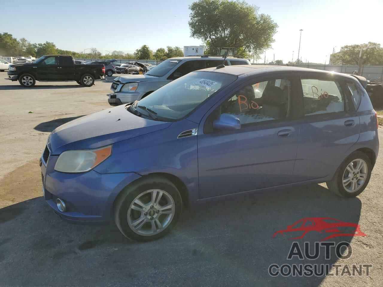 CHEVROLET AVEO 2009 - KL1TG66E89B299356