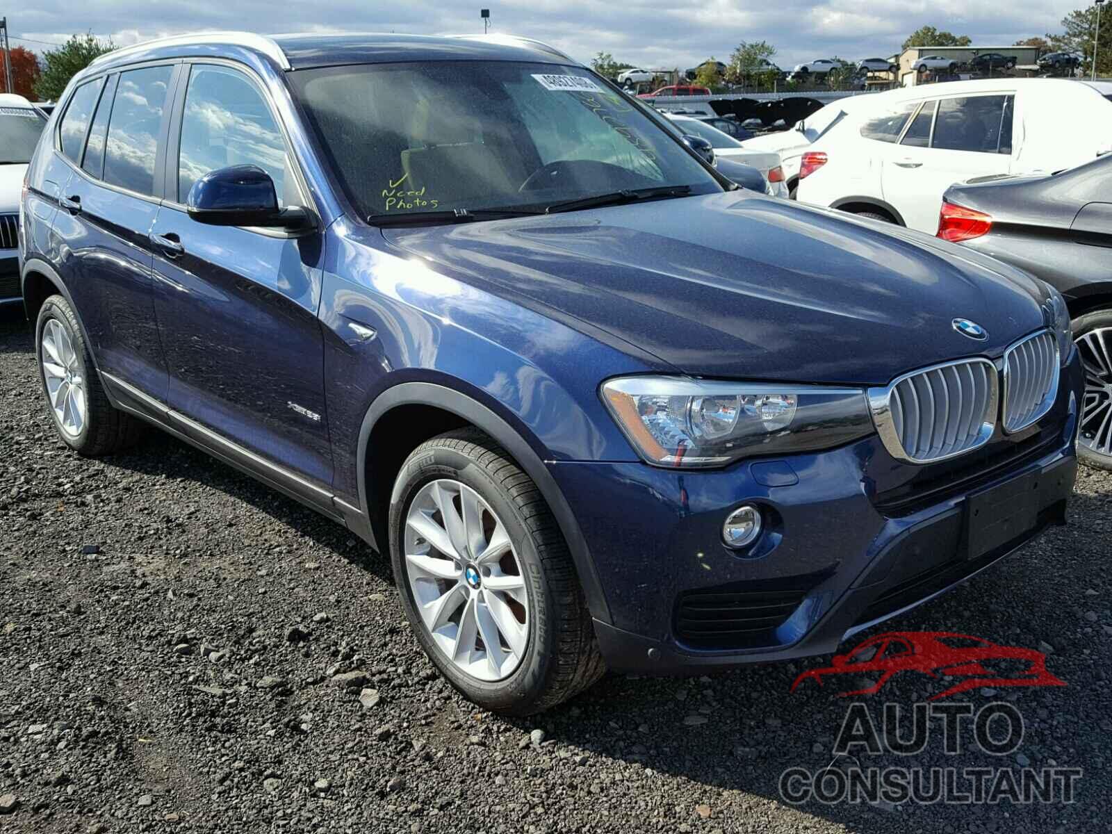 BMW X3 2016 - 5UXWX9C53G0D69495