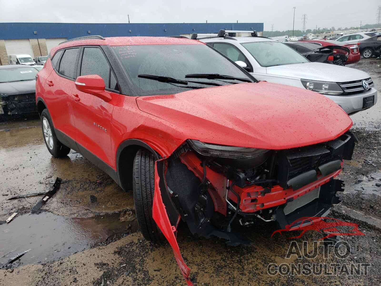 CHEVROLET BLAZER 2021 - 3GNKBCRS9MS536041