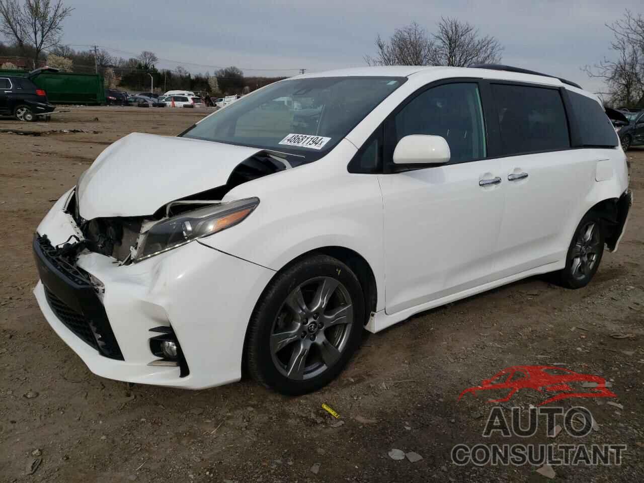 TOYOTA SIENNA 2019 - 5TDXZ3DC5KS985910