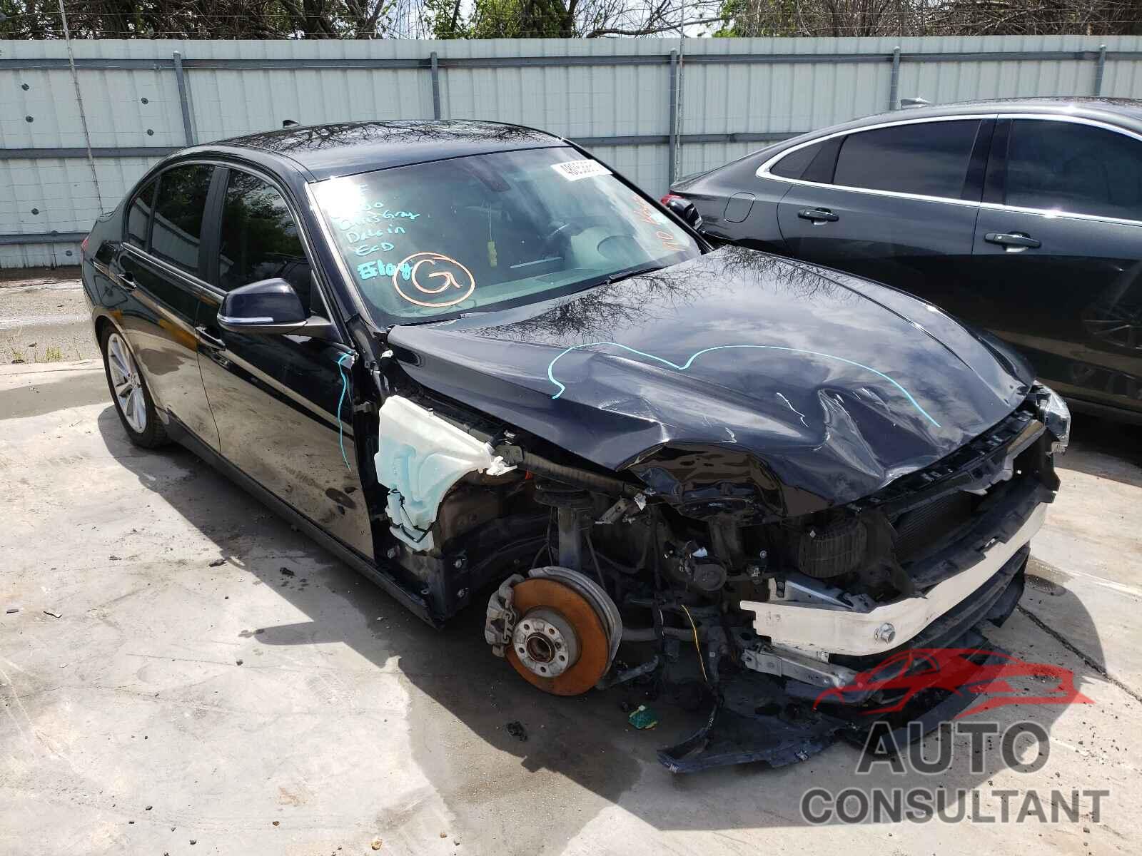 BMW 3 SERIES 2017 - WBA8E1G32HNU17884