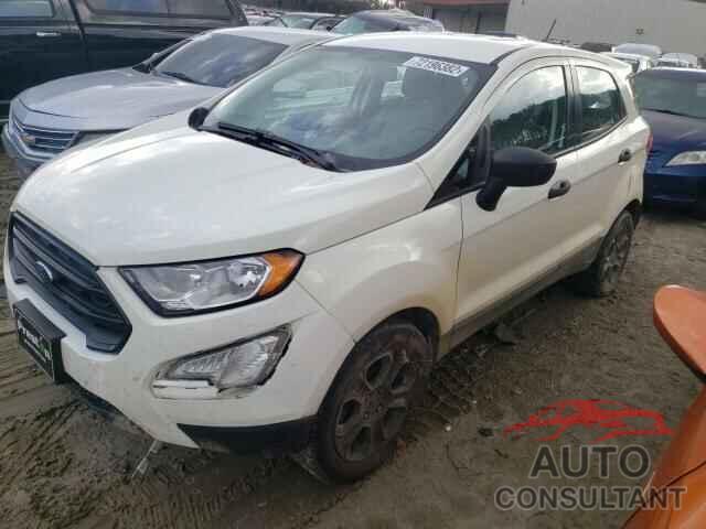 FORD ECOSPORT 2020 - MAJ3S2FE2LC389397