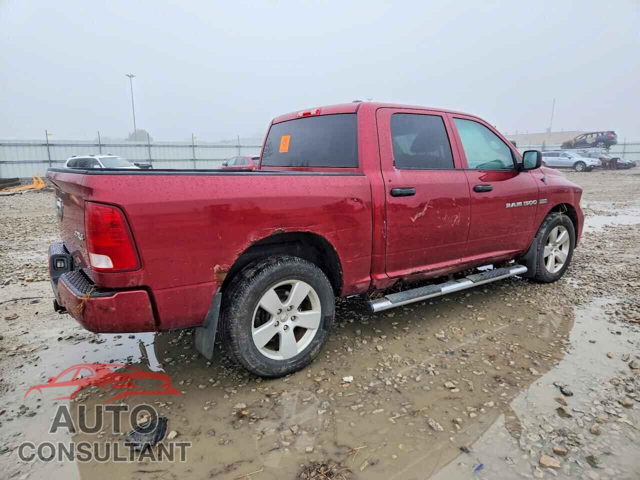 DODGE RAM 1500 2012 - 1C6RD7KT1CS164661