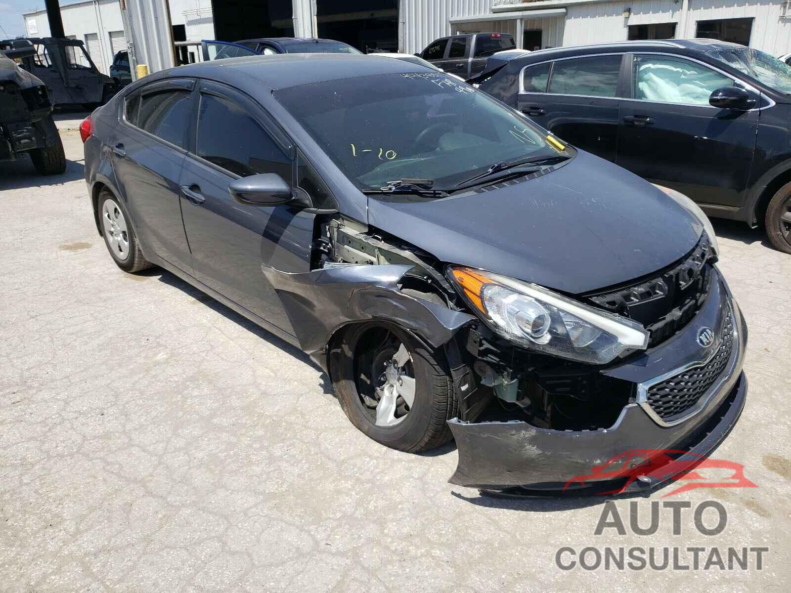 KIA FORTE 2016 - KNAFK4A64G5485977