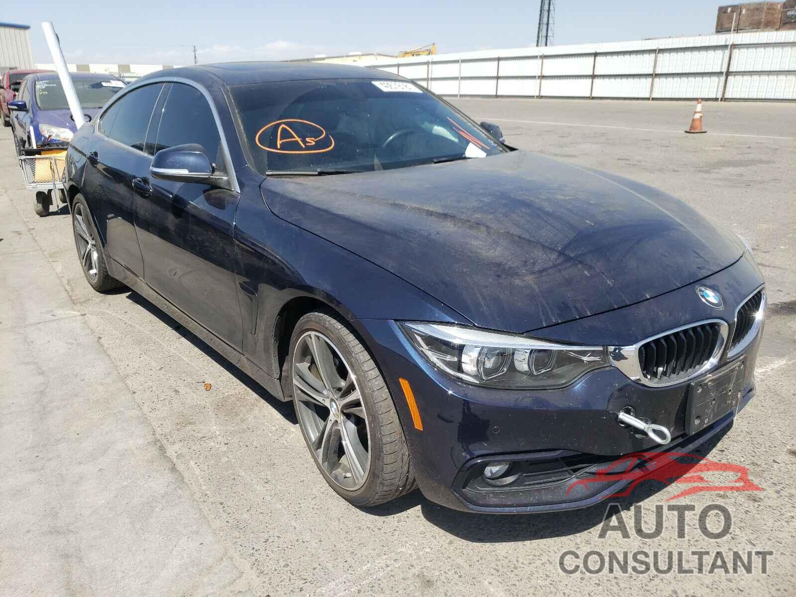 BMW 4 SERIES 2018 - WBA4J1C54JBG78090