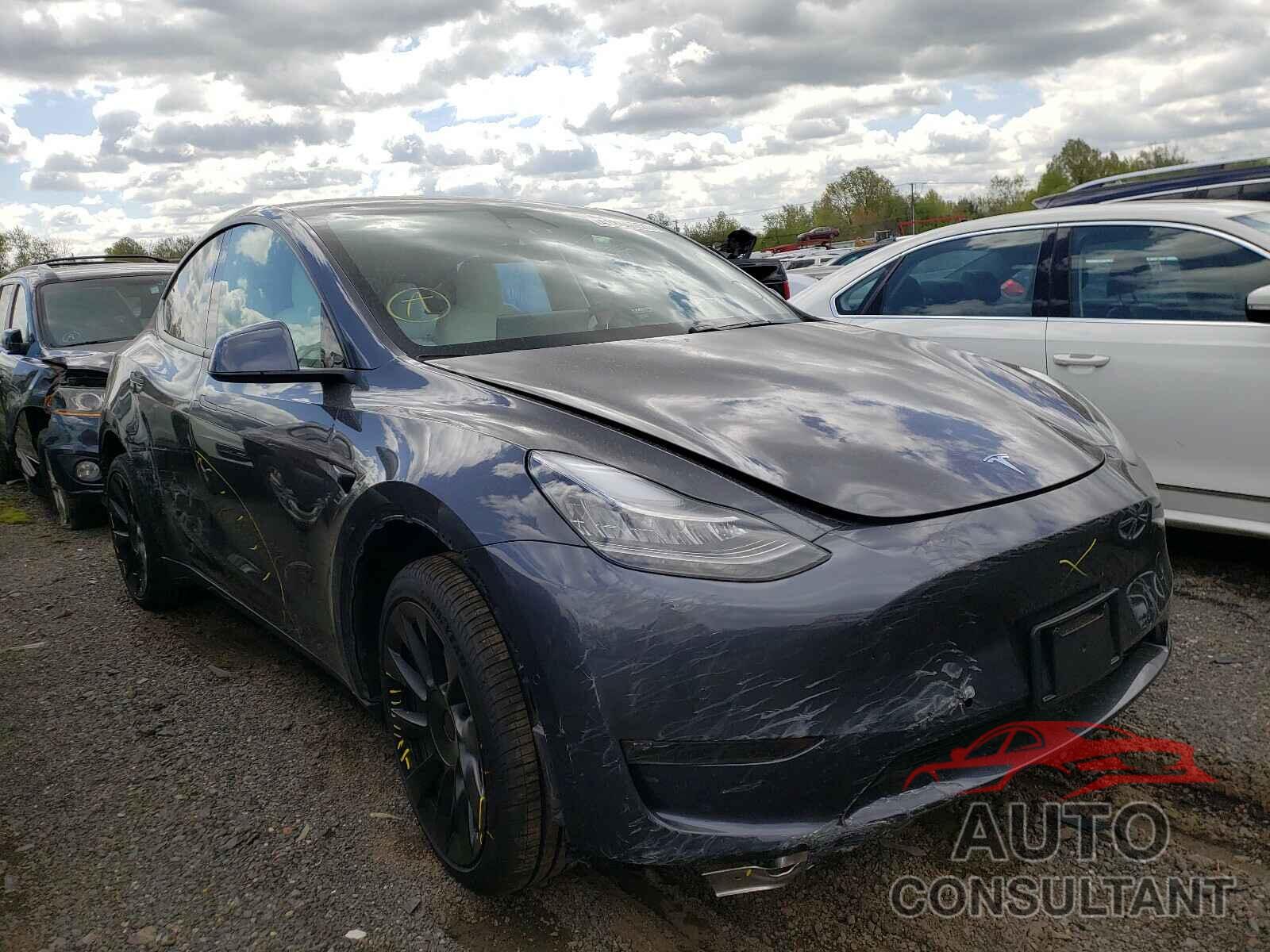 TESLA MODEL Y 2021 - 5YJYGDEE7MF075408