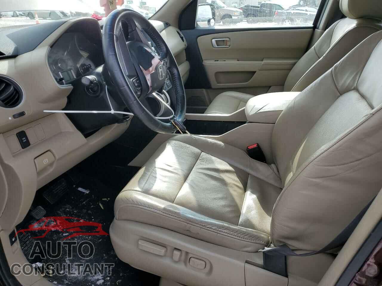 HONDA PILOT 2011 - 5FNYF3H62BB044016