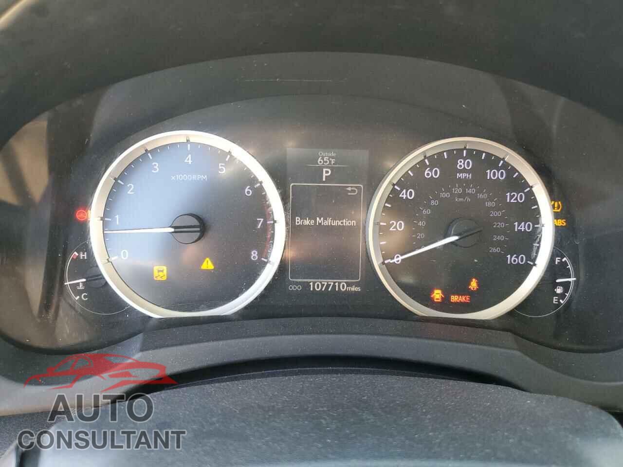 LEXUS IS 2014 - JTHBF1D21E5012966