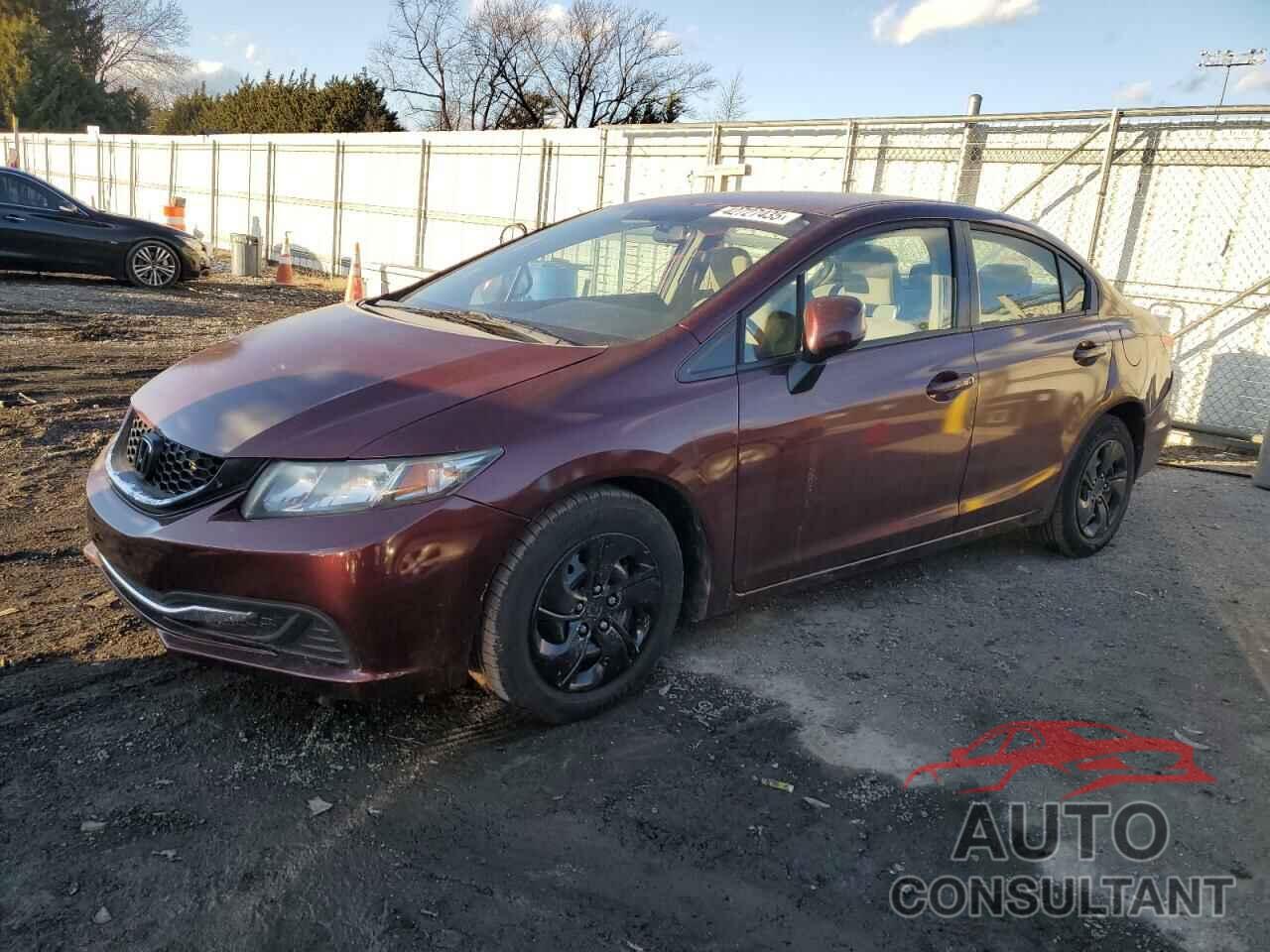 HONDA CIVIC 2013 - 2HGFB2F59DH557740