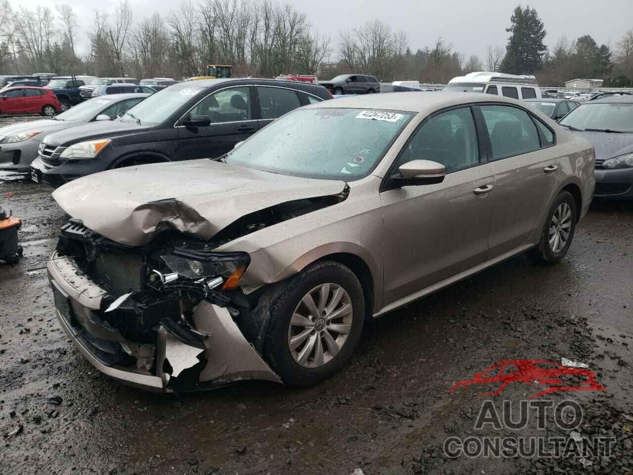 VOLKSWAGEN PASSAT 2015 - 1VWAT7A31FC014068