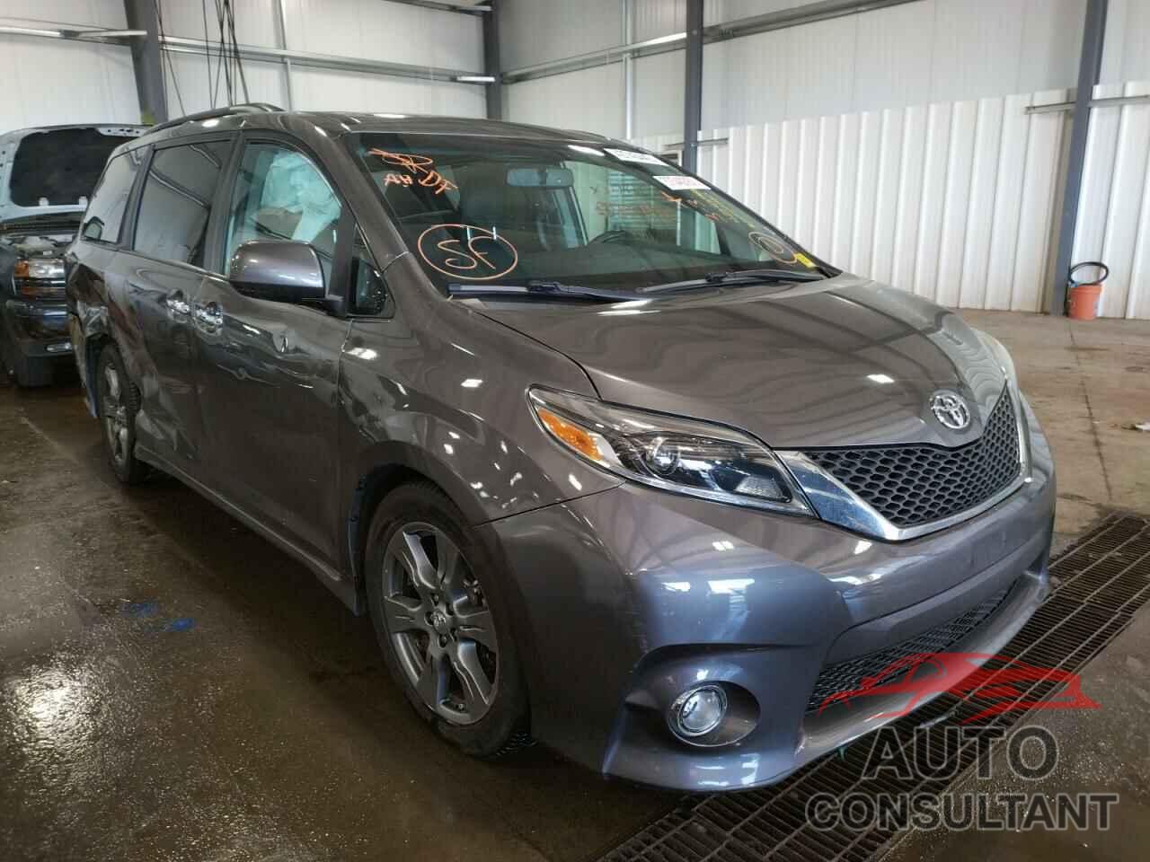 TOYOTA SIENNA 2017 - 5TDXZ3DC7HS851621