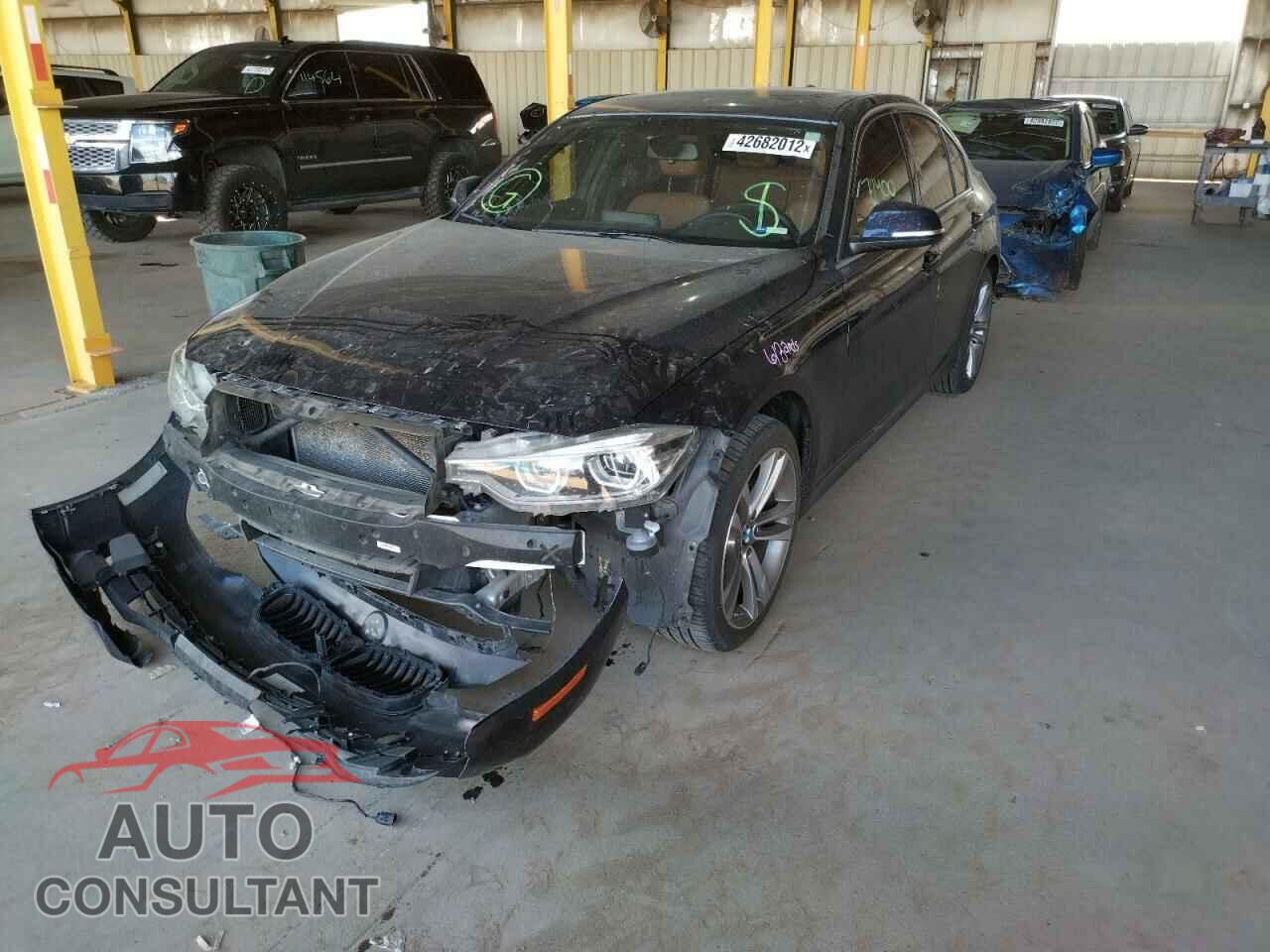 BMW 3 SERIES 2017 - WBA8B9G53HNU48893