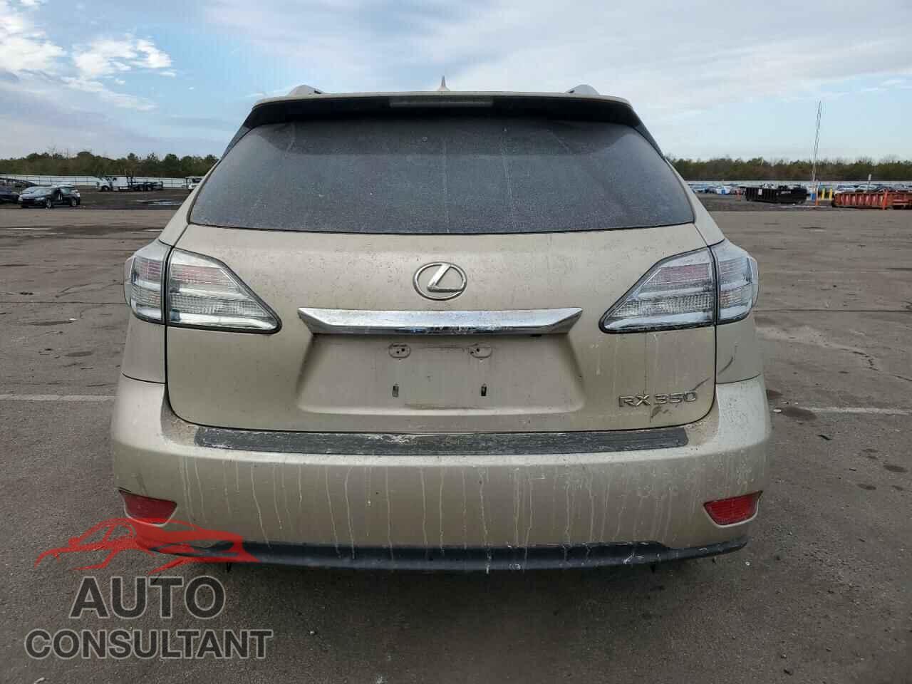 LEXUS RX350 2011 - 2T2BK1BA2BC092652