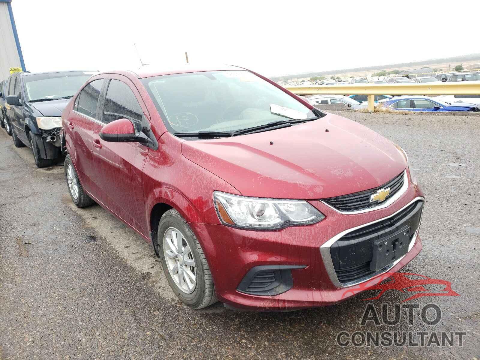 CHEVROLET SONIC 2017 - 1G1JD5SH9H4167933