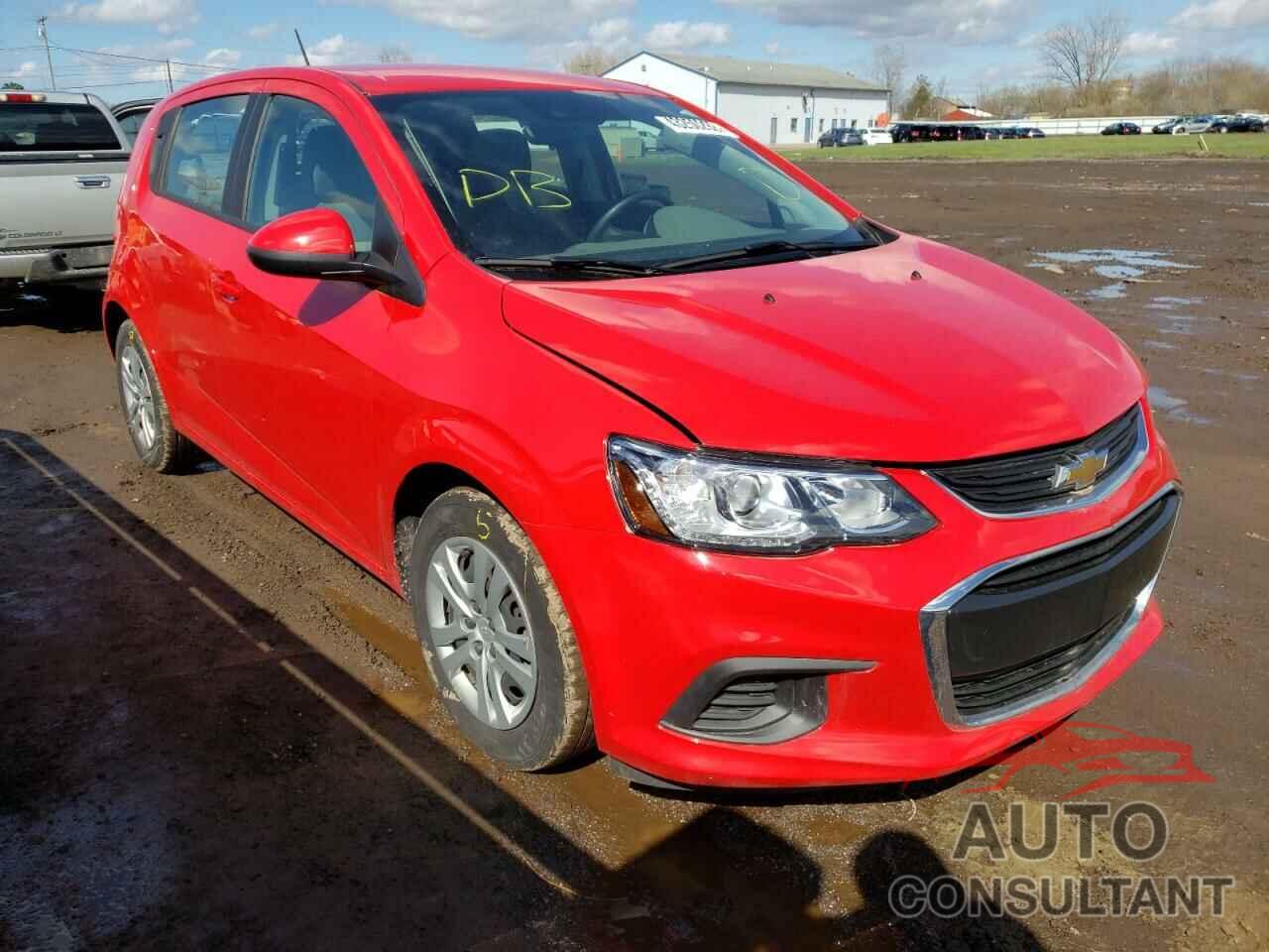 CHEVROLET SONIC 2020 - 1G1JG6SB8L4127960