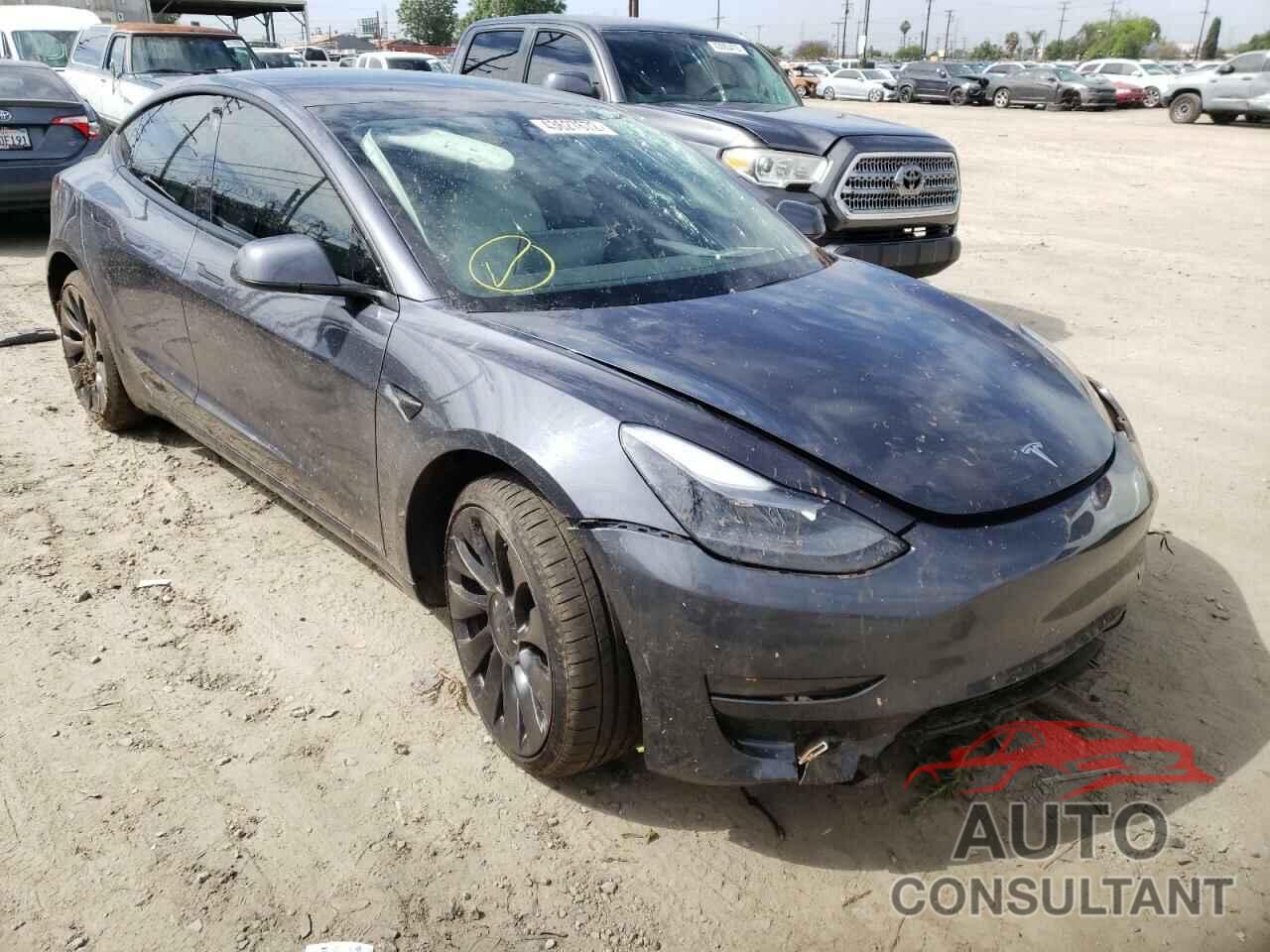 TESLA MODEL 3 2021 - 5YJ3E1ECXMF078106
