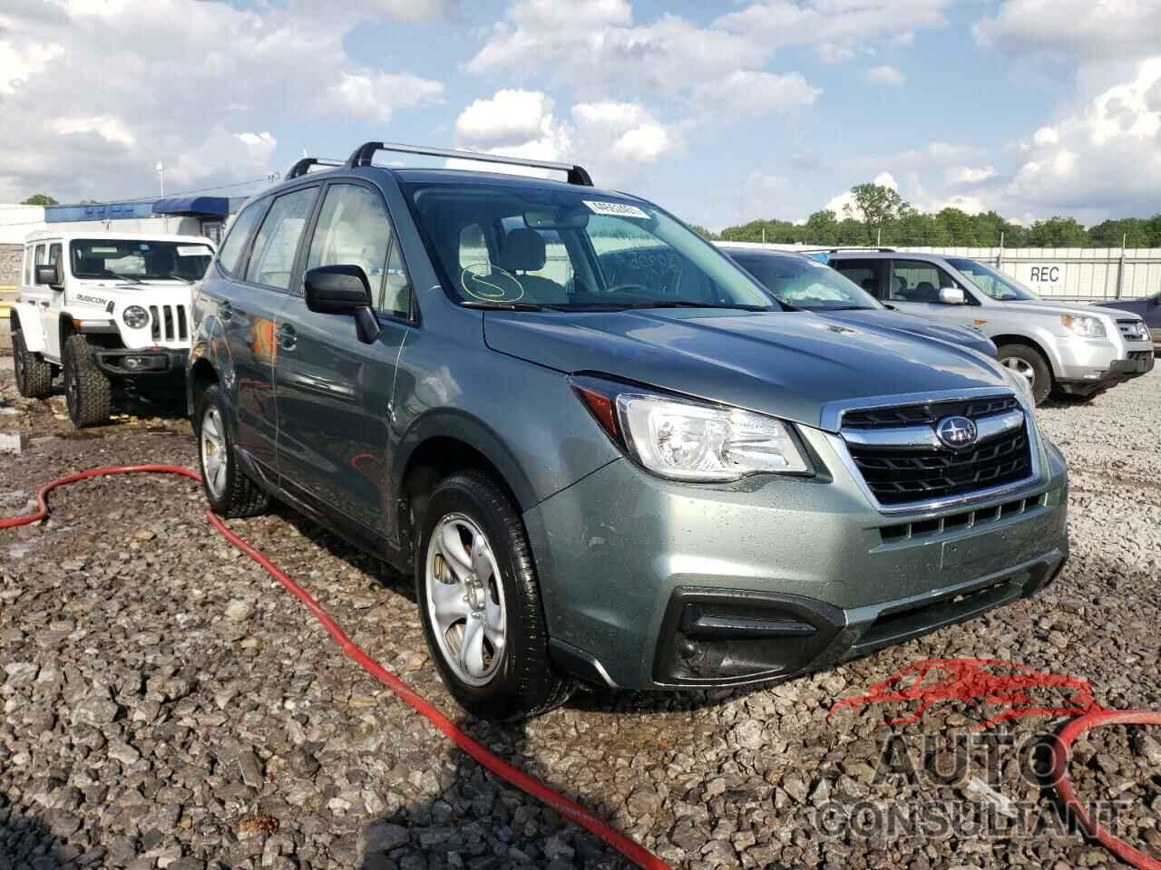SUBARU FORESTER 2018 - JF2SJAAC5JH592892