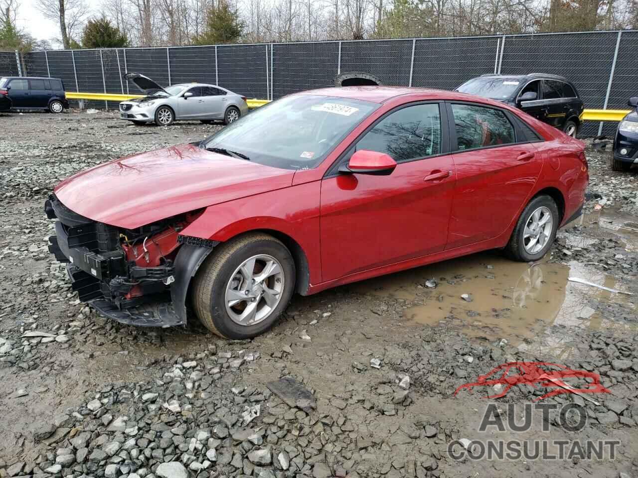 HYUNDAI ELANTRA 2021 - KMHLL4AG9MU105038
