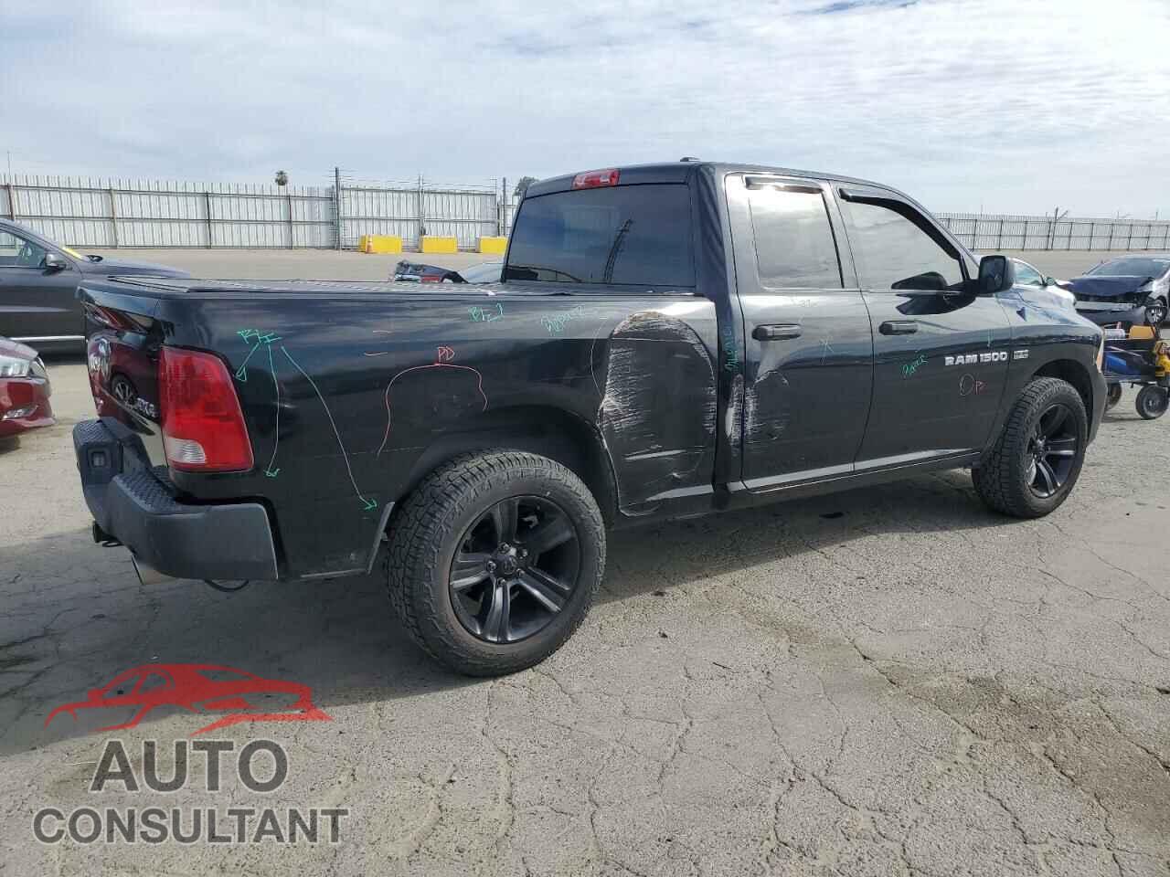 DODGE RAM 1500 2012 - 1C6RD7FT2CS202909