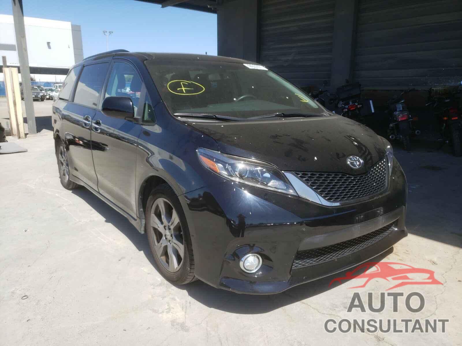 TOYOTA SIENNA 2017 - 5TDXZ3DC6HS781805