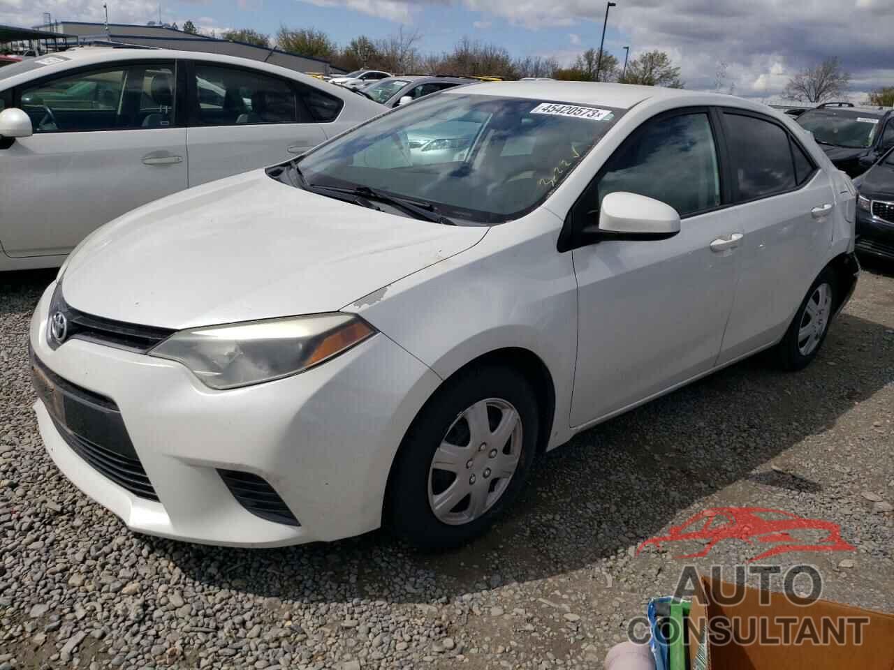 TOYOTA COROLLA 2016 - 5YFBPRHE8GP411655