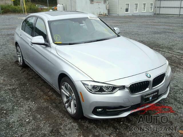 BMW 3 SERIES 2017 - WBA8D9G39HNU63262