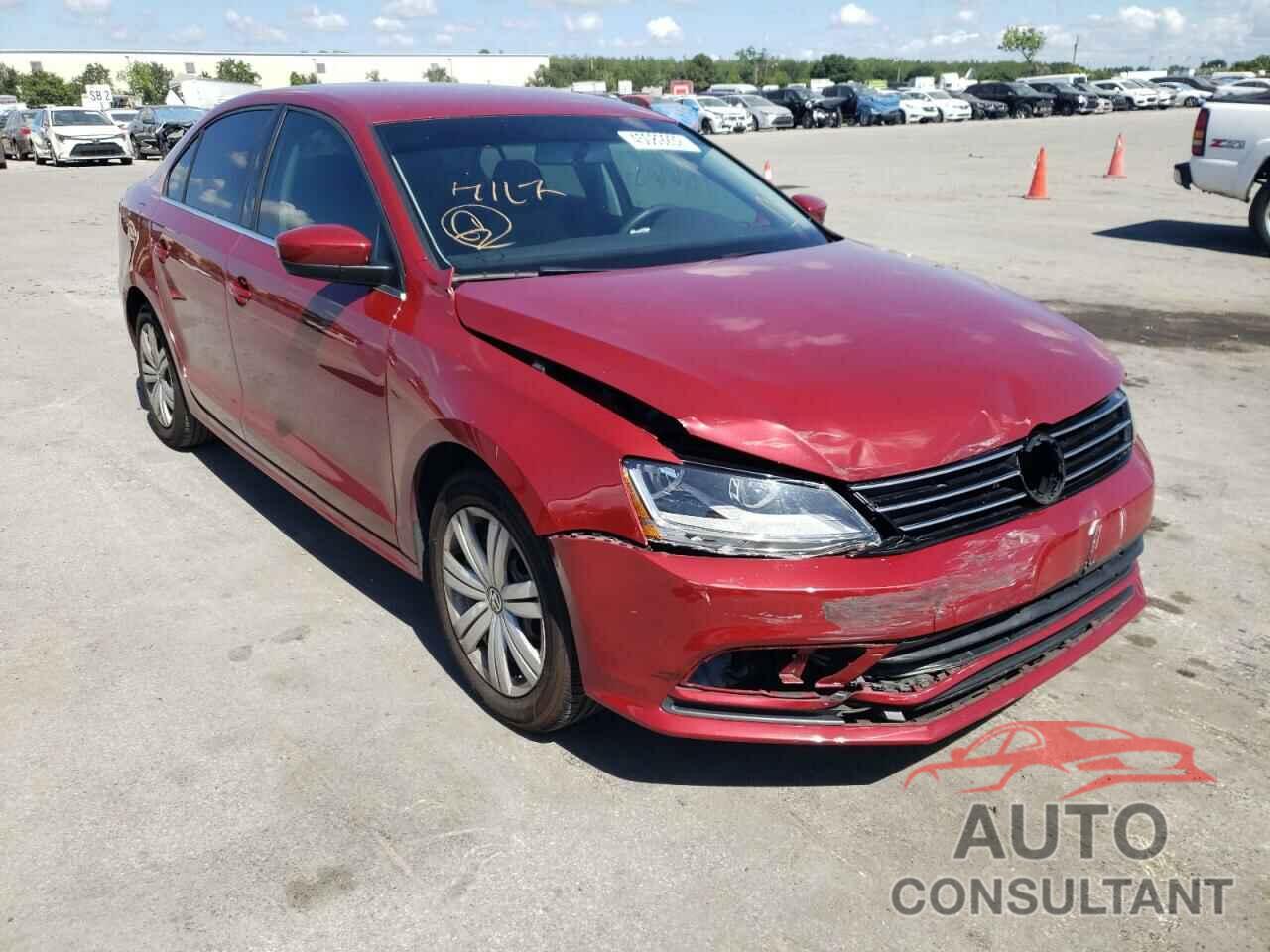 VOLKSWAGEN JETTA 2017 - 3VW2B7AJ3HM409599