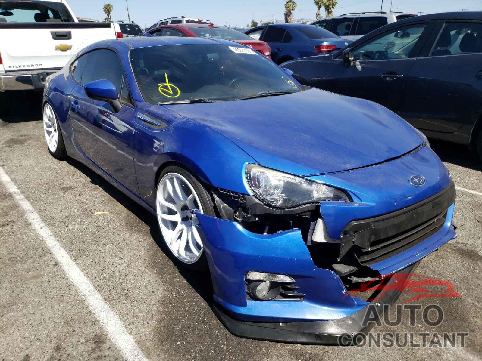 SUBARU BRZ 2016 - JF1ZCAC17G9602723