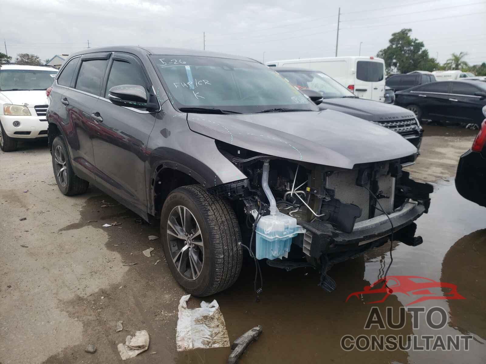 TOYOTA HIGHLANDER 2019 - 5TDZZRFH7KS290560