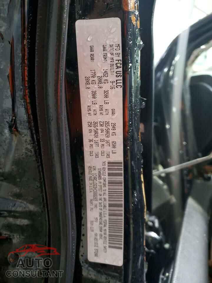 DODGE DURANGO 2017 - 1C4RDJDG3HC666269