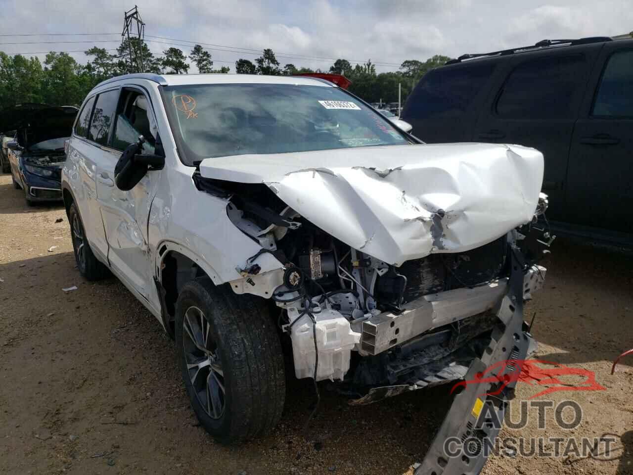TOYOTA HIGHLANDER 2016 - 5TDKKRFH0GS176705