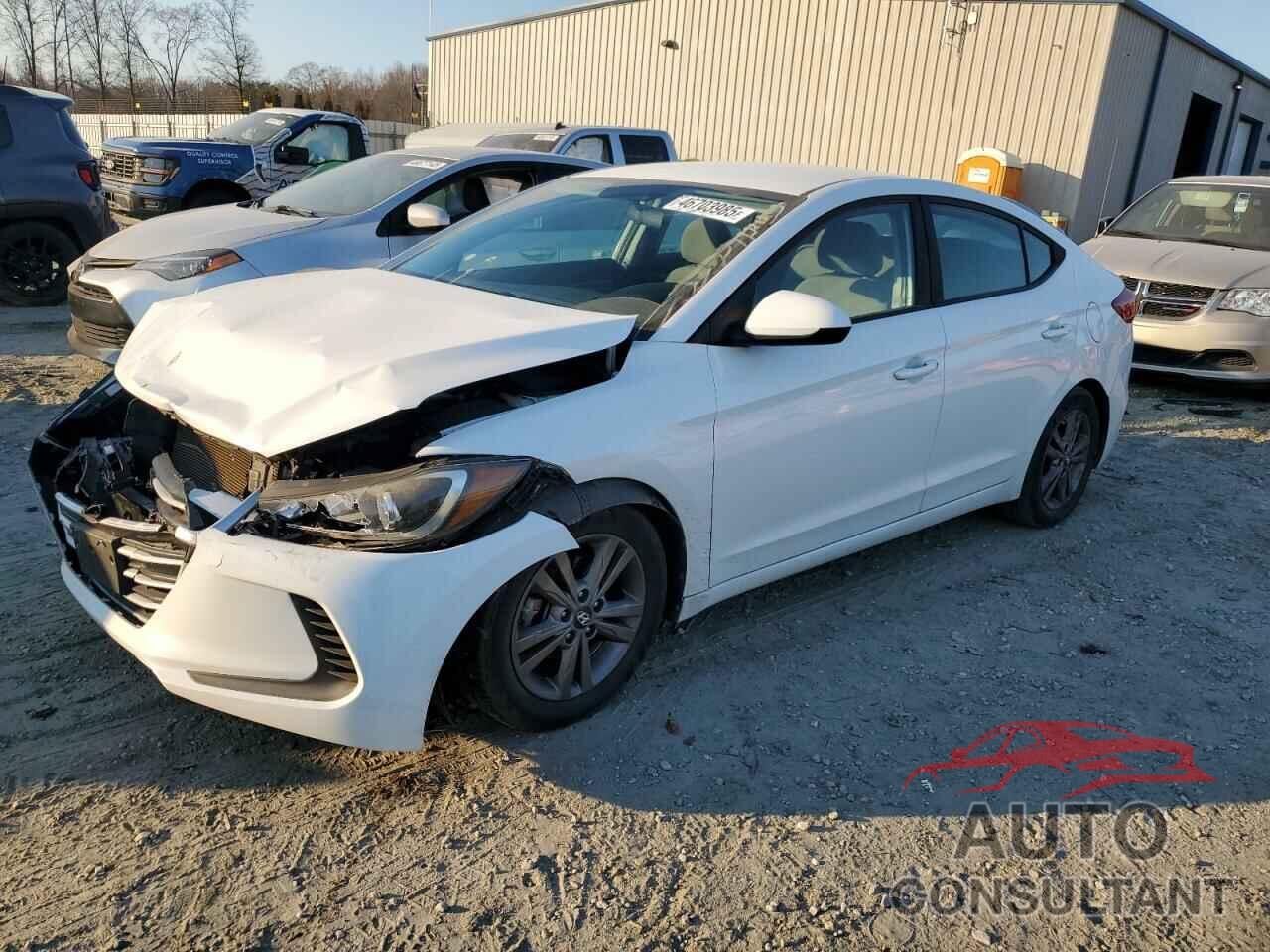 HYUNDAI ELANTRA 2017 - 5NPD84LF4HH040257