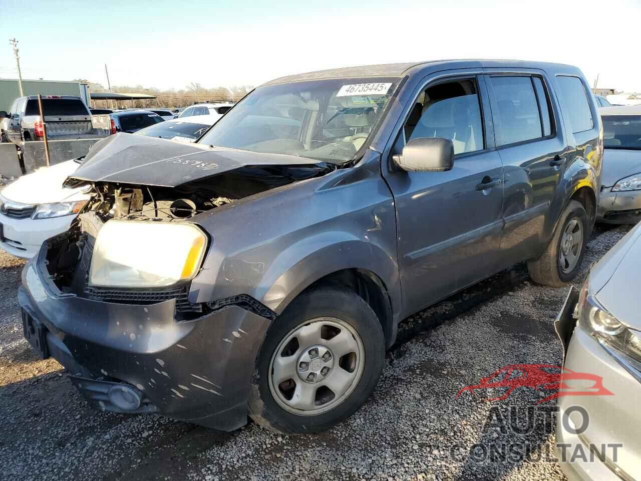 HONDA PILOT 2014 - 5FNYF3H2XEB011430