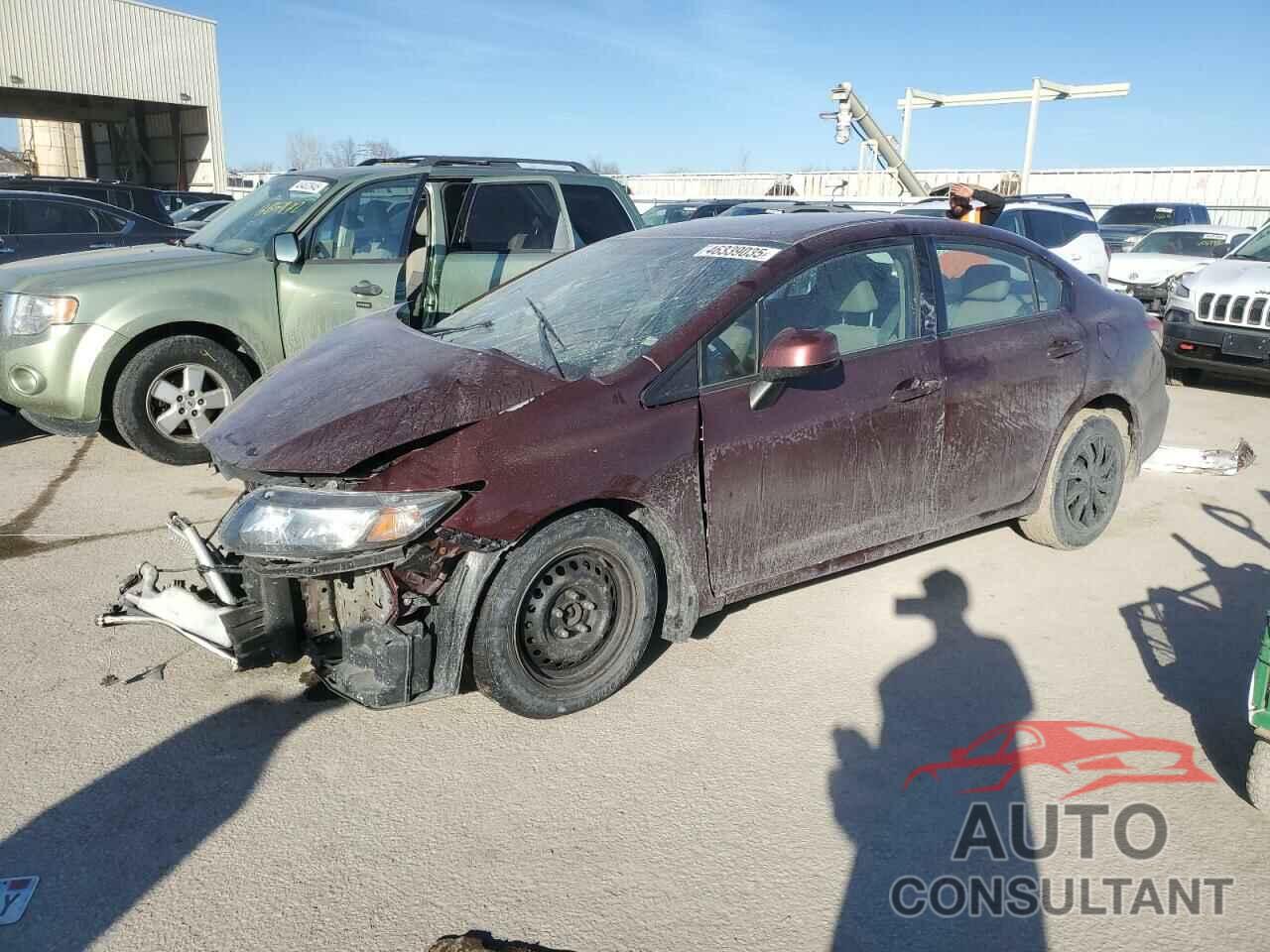 HONDA CIVIC 2013 - 19XFB2F54DE037147