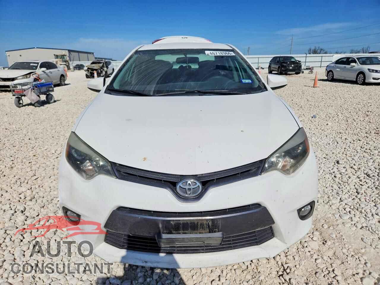 TOYOTA COROLLA 2015 - 5YFBURHE0FP291714