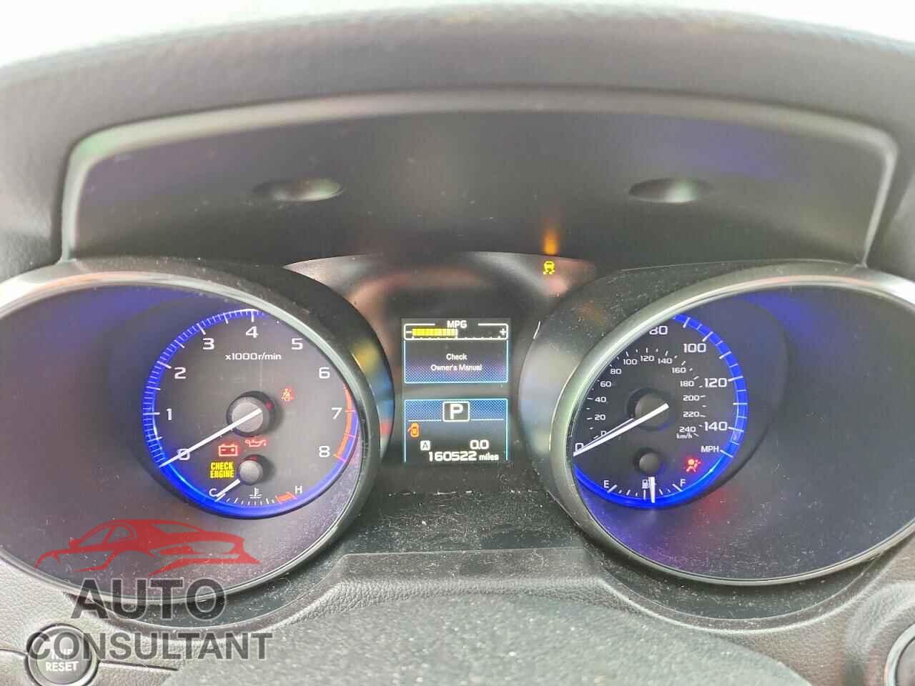 SUBARU OUTBACK 2016 - 4S4BSBLC0G3252033
