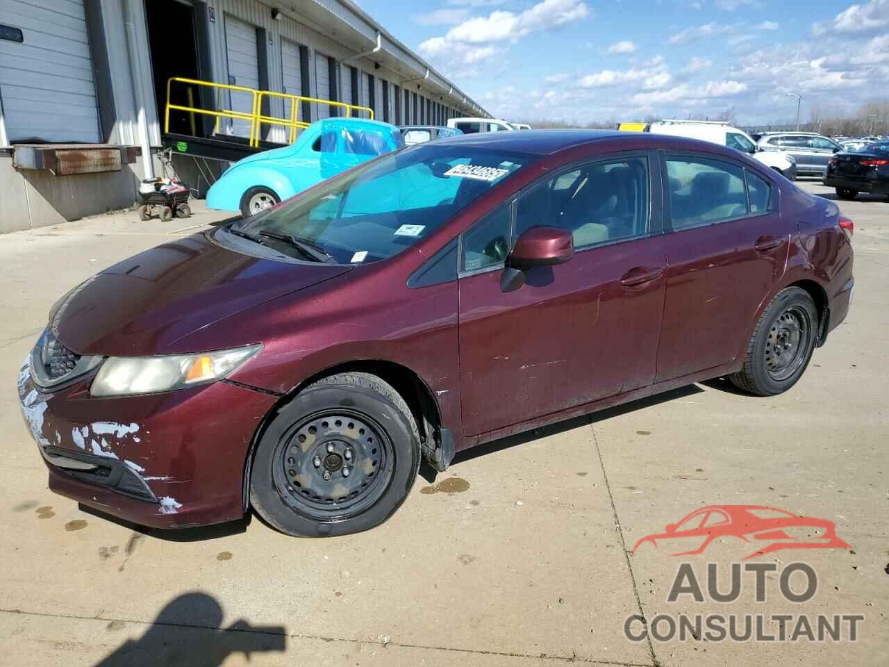 HONDA CIVIC 2013 - 19XFB2F57DE042472