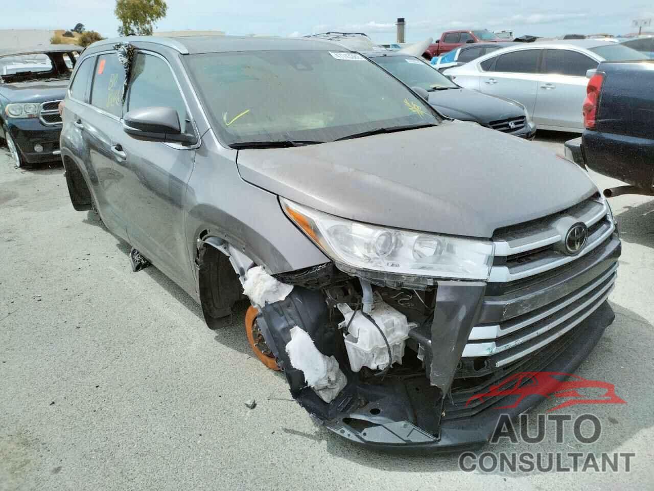 TOYOTA HIGHLANDER 2017 - 5TDJZRFH5HS387097